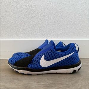 Nike Free Connect Women’s Athletic Running Shoes Size 7 Blue and Black